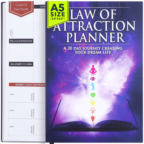 LOA 30 Day Daily Planner (A5 size)