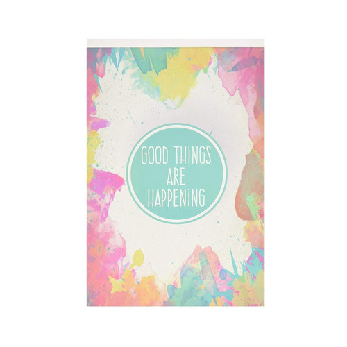 90 Day Daily Happy Notepad (Colorful) *USA only*