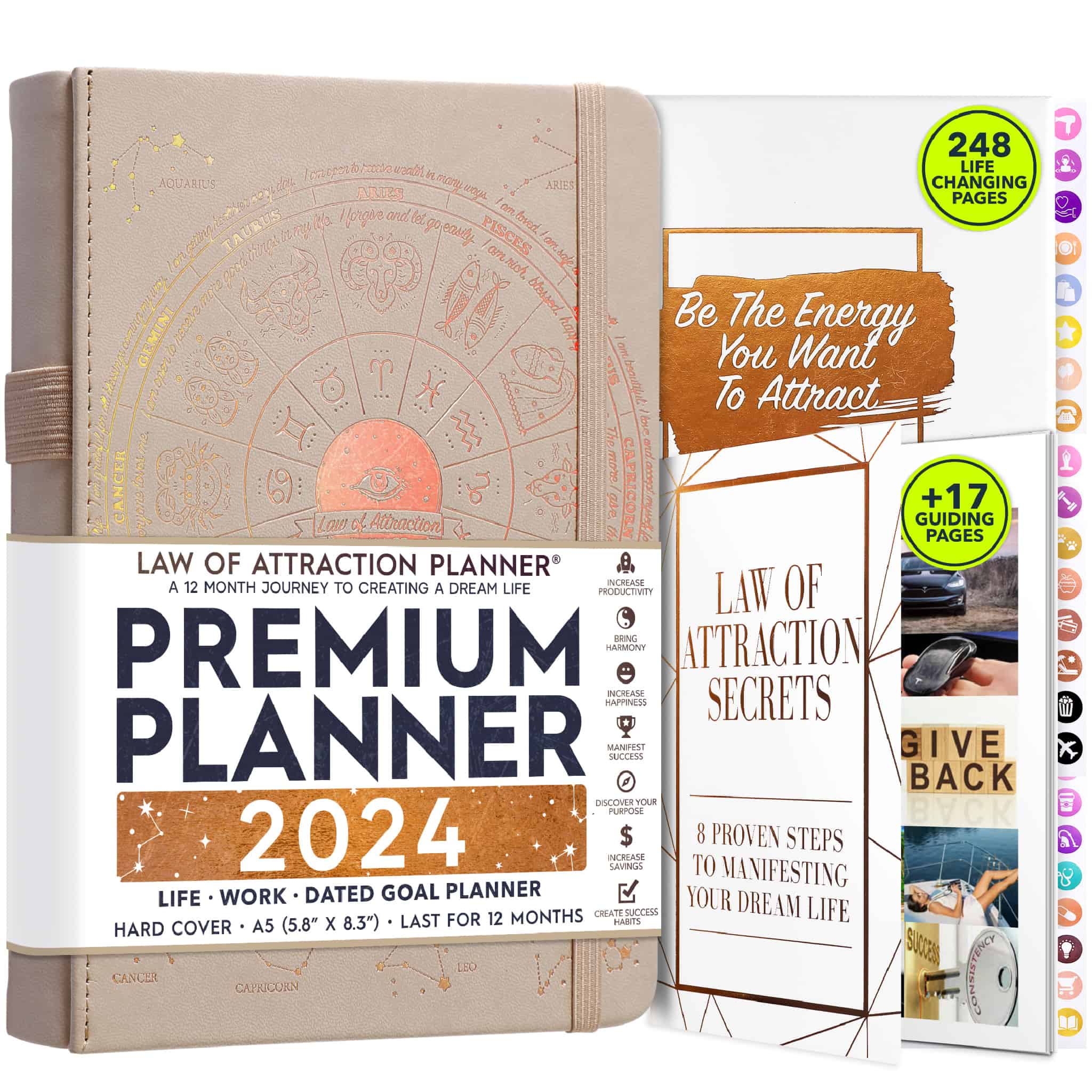 2024 Dated Planner Inserts | Monthly | Monday Start