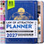 Jan - Dec 2027 Dated Monday Start Deluxe LOA 12 Month Planner (B5 size: 7.5 x 10 inches) Regular Covers *Outside of USA Only*