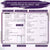 BOGO: Jan - Dec 2026 Dated Monday Start Deluxe LOA 12 Month Planner (A5 Size: 6 x 8.5 inches) Purple Astro