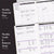 BOGO Undated Budget Planner and Monthly Bill Organizer Black Lion