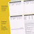 BOGO Undated Budget Planner and Monthly Bill Organizer Yellow Unicorn
