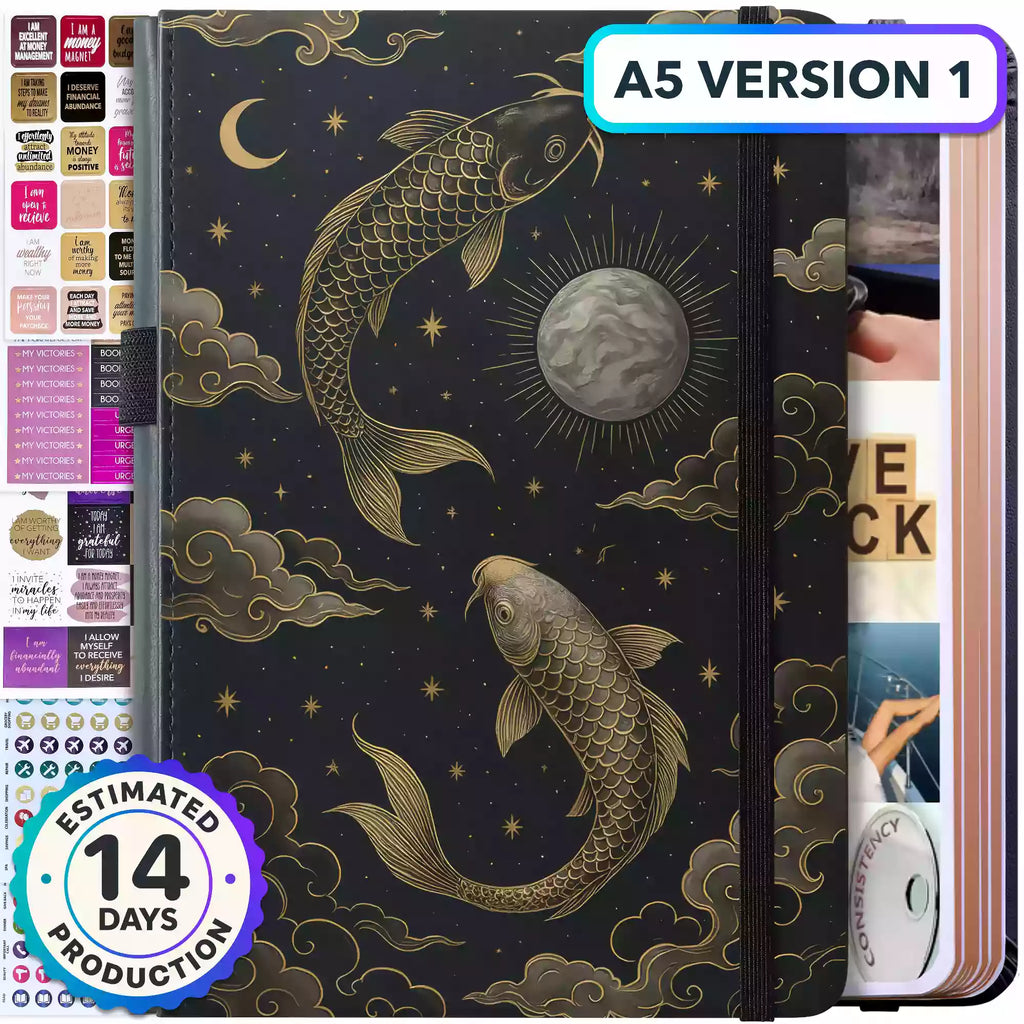 Custom: 90DAY Undated Sunday Start A5 Size