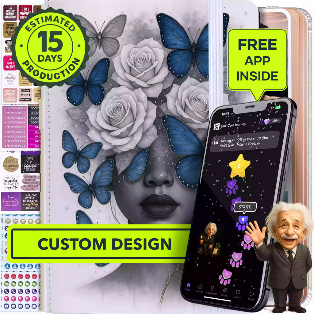 Custom Design: Jan - Dec 2026 Dated Sunday Start A5 Size