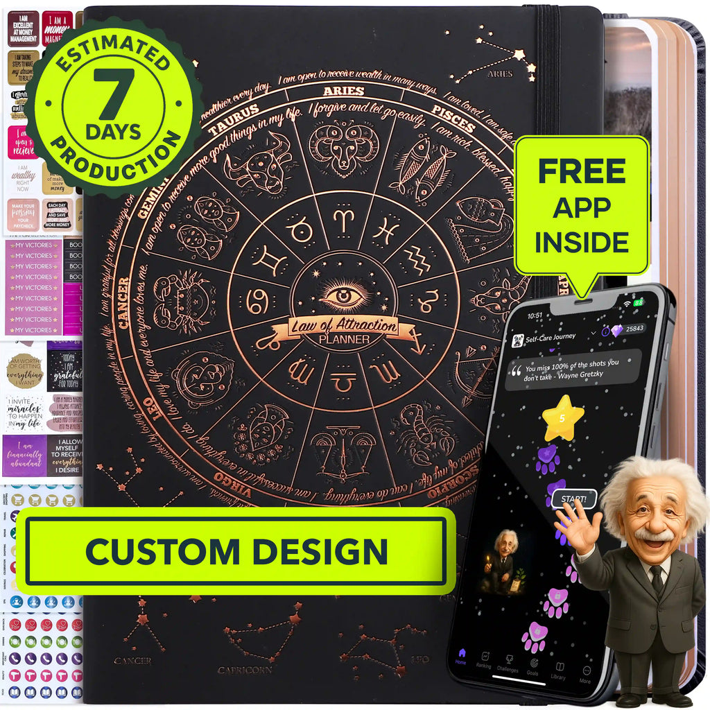 Custom Design: Jan - Dec 2026 Dated Sunday Start B5 Size