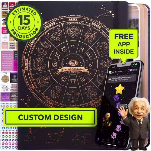 Custom Design: Jan - Dec 2026 Dated Sunday Start B5 Size