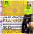 Jan - Dec 2026 Dated Deluxe LOA 12 Month Planner (B5 size: 7.5 x 10 inches) Yellow Tree