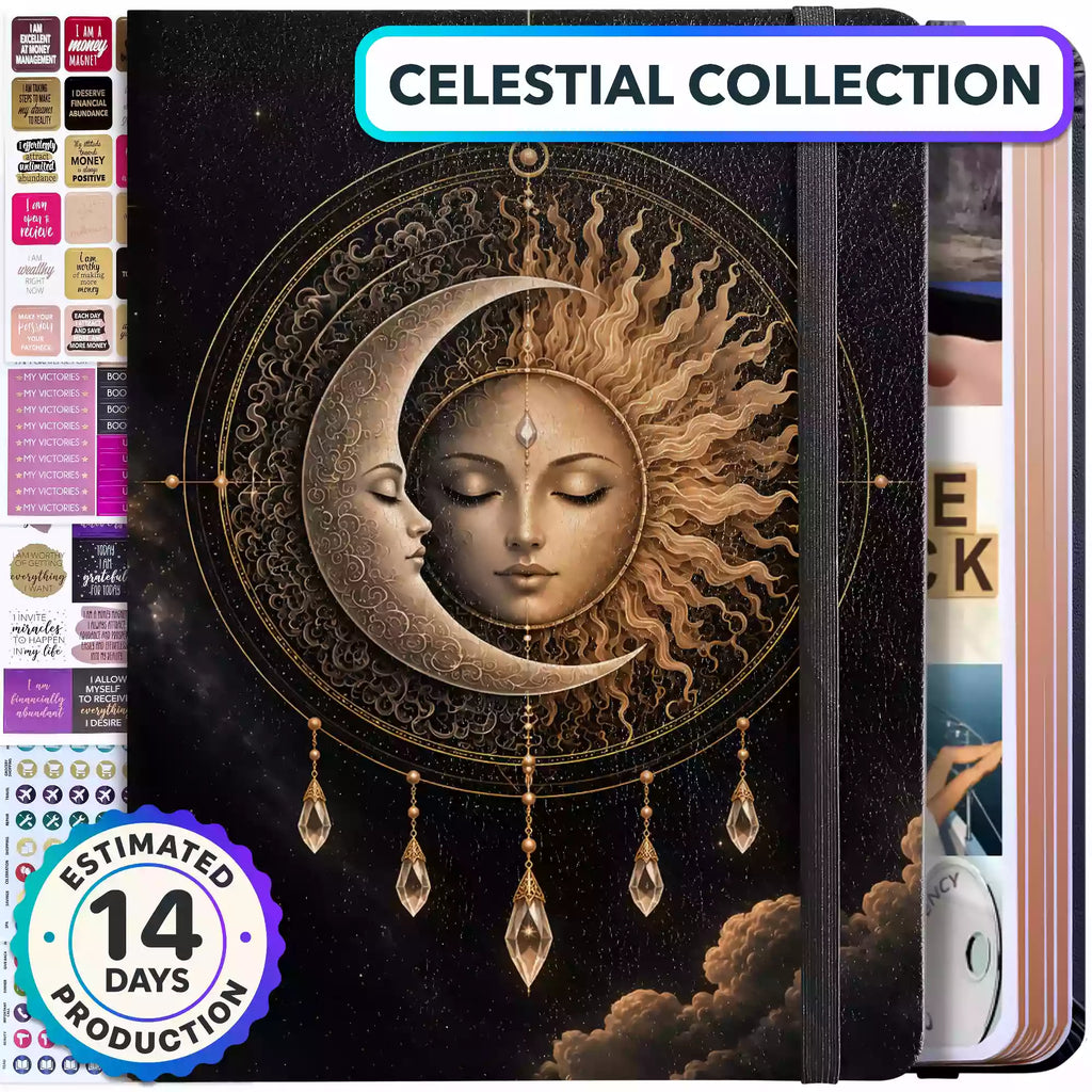 Celestial Manifestation Collection: Jan - Dec 2027 Dated Sunday Start B5 Size