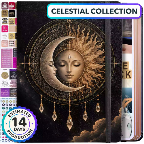 Celestial Manifestation Collection: Jan - Dec 2027 Dated Sunday Start B5 Size